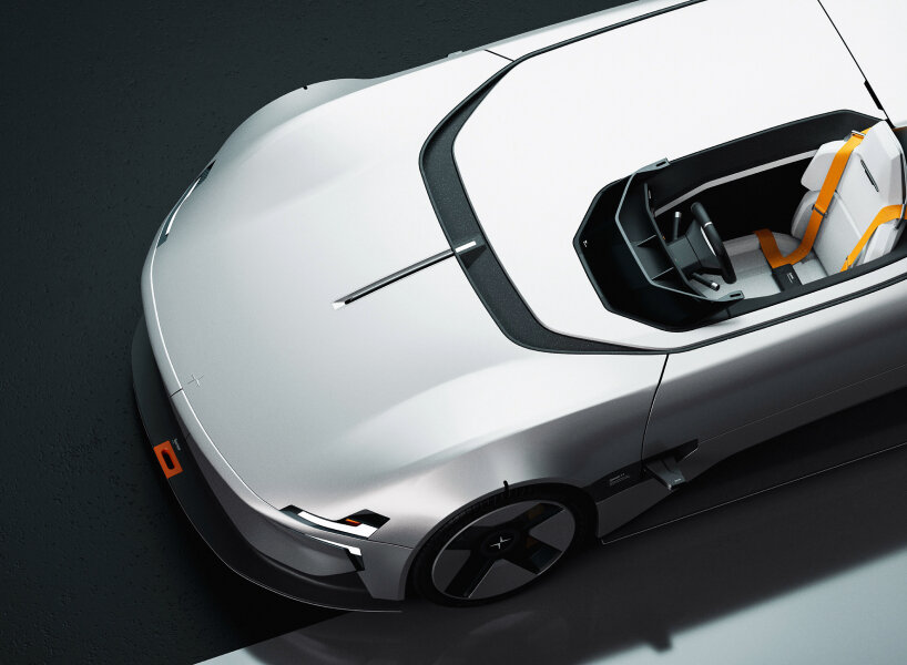 one-seater concept ‘polestar 1:1’ drives through one kilowatt for every kilogram ratio