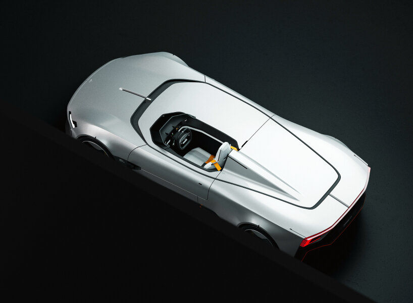 one-seater concept ‘polestar 1:1’ drives through one kilowatt for every kilogram ratio