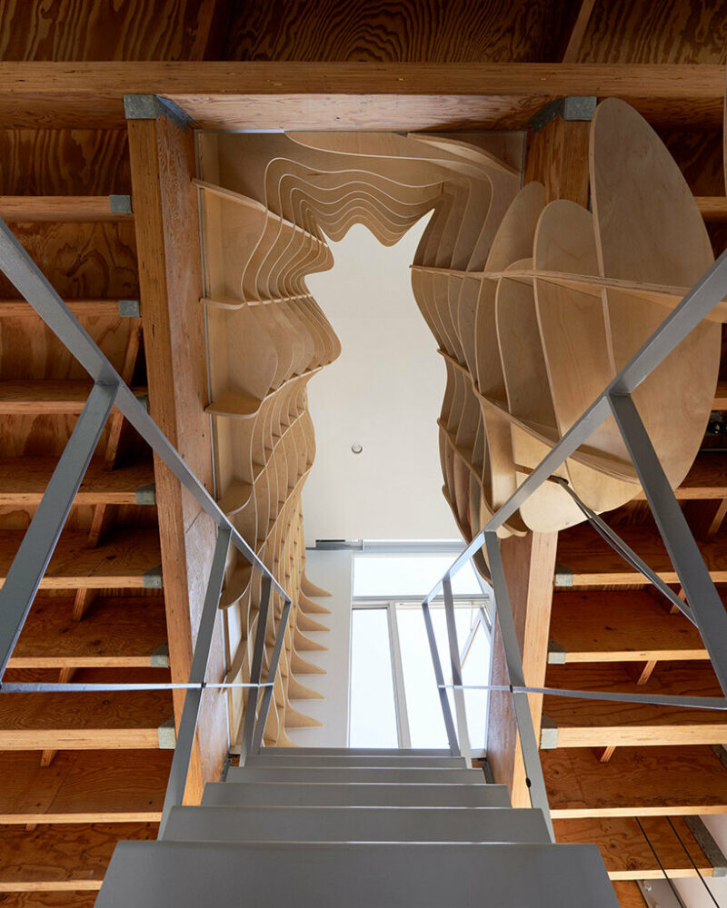 step inside the ‘tectonic house,’ first residential project in the US by coop himmelb(l)au