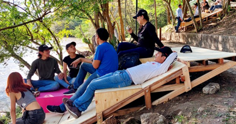 solar-panelled furniture 'yuma lab' rethinks the dynamics of cities - Vimarsana News