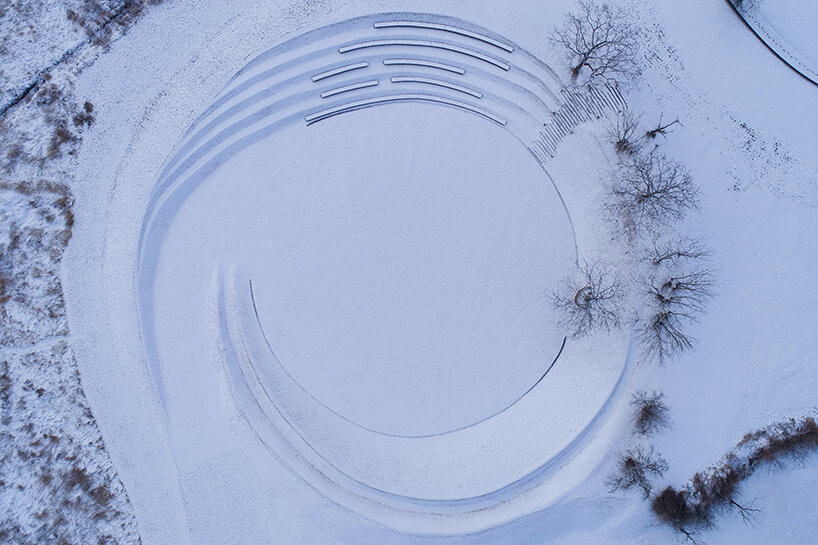 the site during wintertime | image @ Morefotos