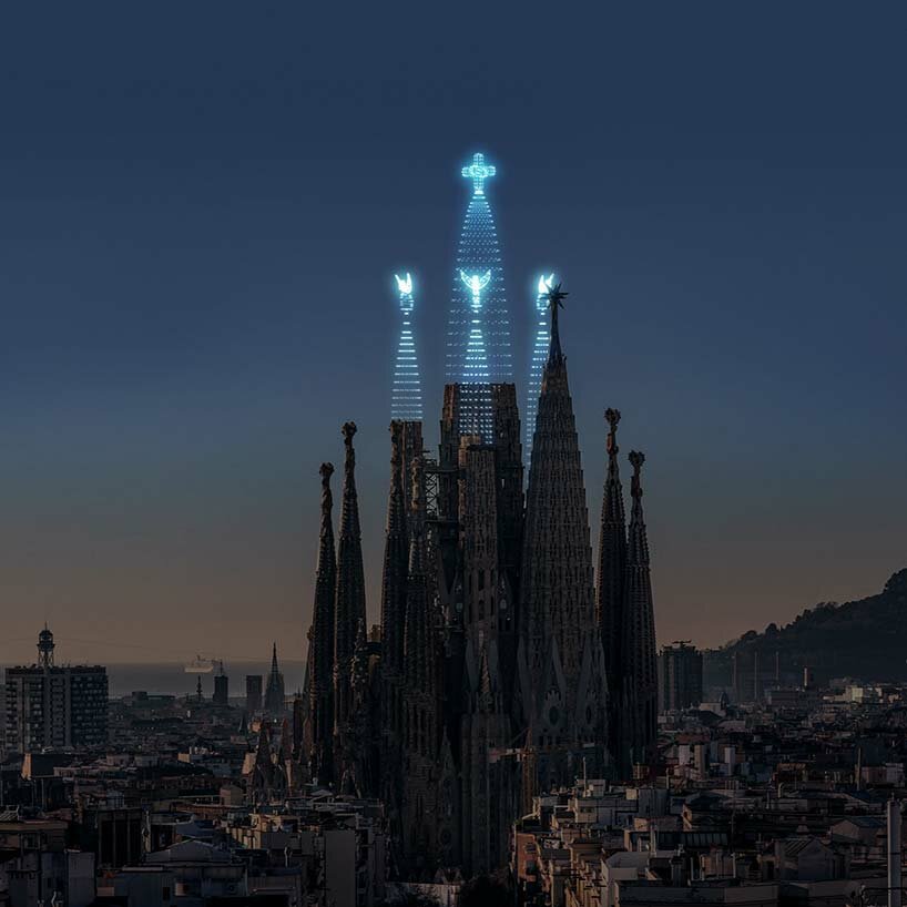 with luminous drones, DRIFT visualizes speculative architecture