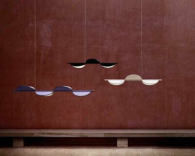 flos blooms with patricia urquiola's lighting system 'almendra'