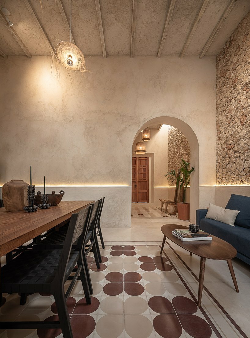 casa lohr emerges from 19th-century stone ruins in mérida to embrace raw materiality - 3
