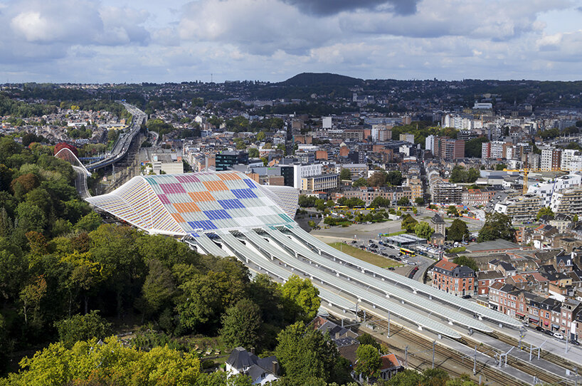 daniel buren station belgium