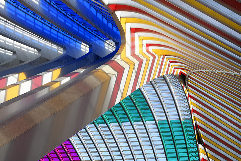 daniel buren station belgium