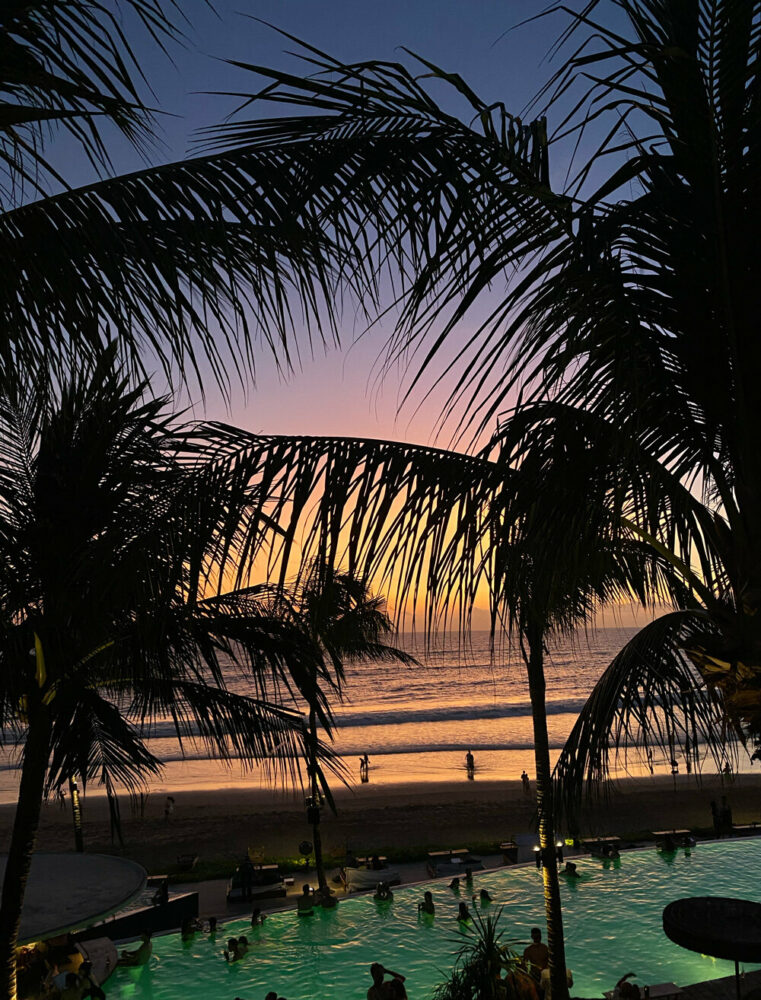 view from the beach club | image © designboom