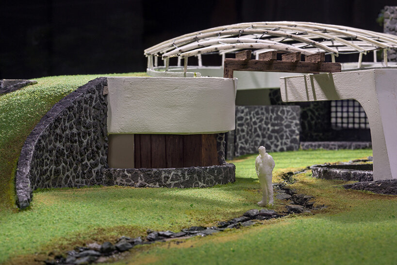 documentary model of Carlos Lazo’s Proyecto Casa-Cueva de la Era Atómica (1948), 2021–22 (detail)