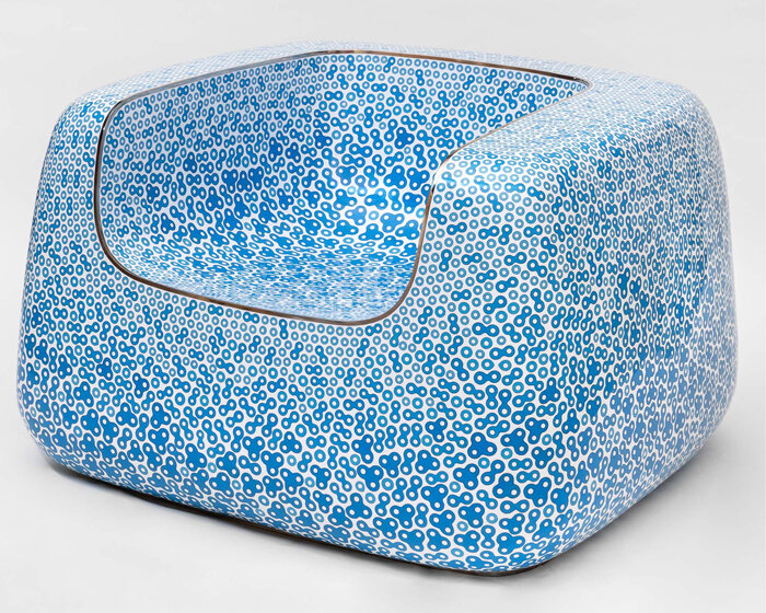 interview with marc newson on his blue and white limited designs at gagosian athens