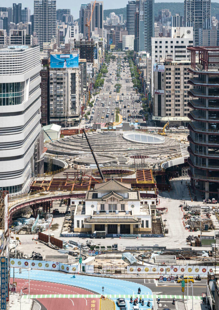 the old Japanese Station is back to its original location