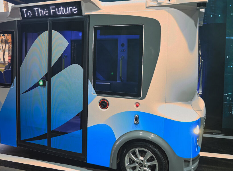 driverless minibus 'MiCa' in japan