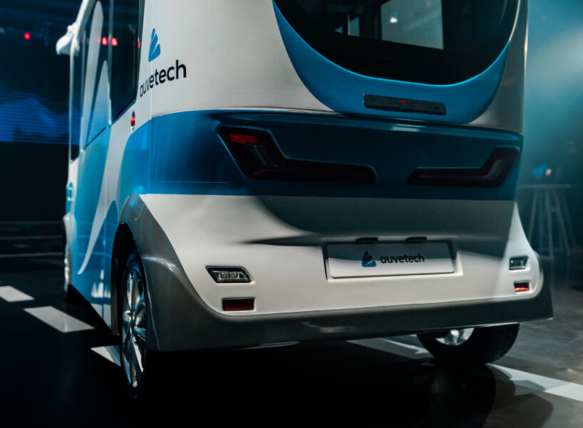 driverless minibus 'MiCa' in japan