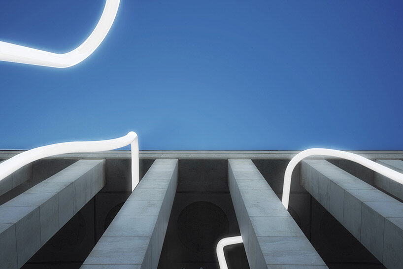 objects of common interest's solar-powered light tubes reactivate underused square in italy