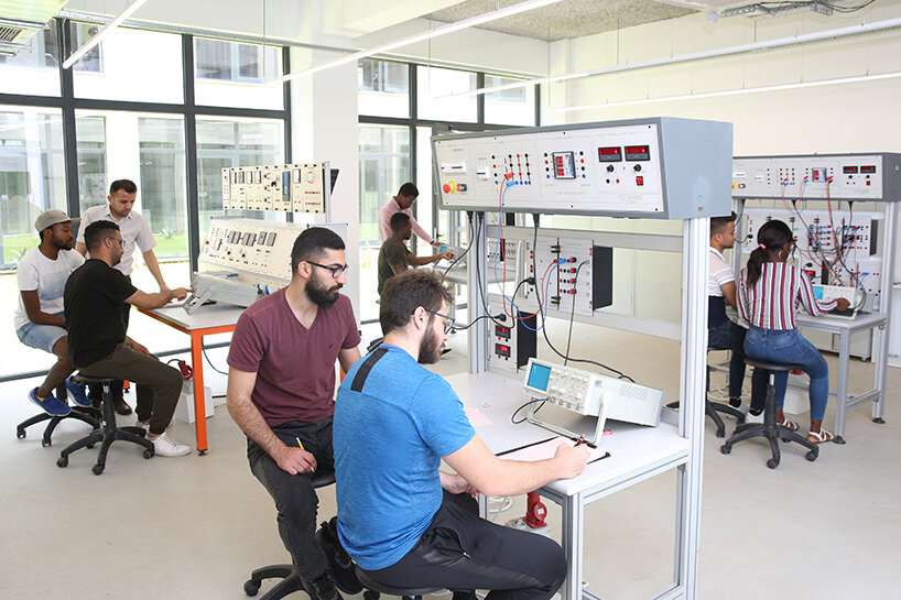 saffet kaya architects brings a high-tech learning hub to cyprus