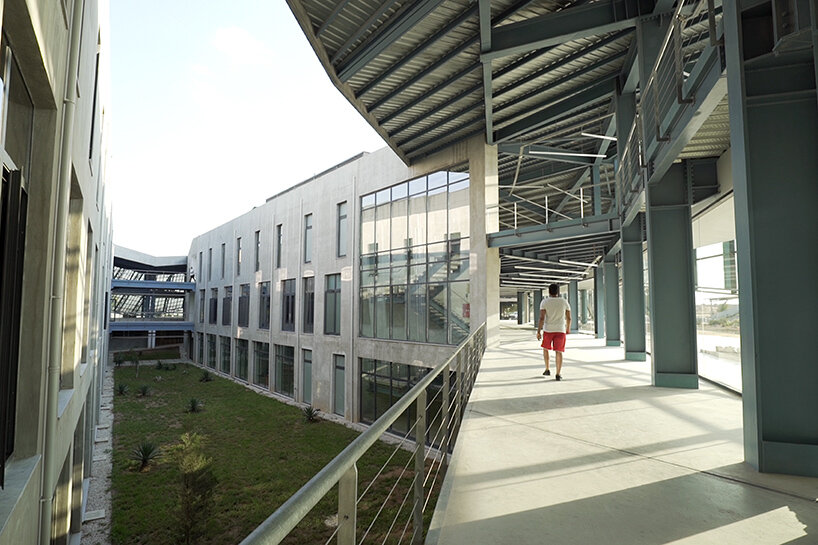 saffet kaya architects brings a high-tech learning hub to cyprus