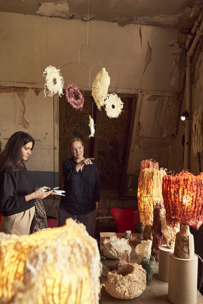 Zena Holloway at Material Matters | image © Mark Cocksedge