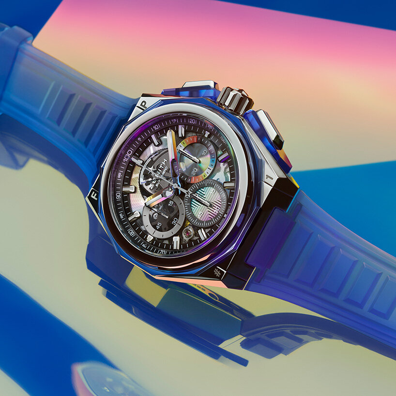 zenith DEFY extreme felipe pantone watch captures time chromatically