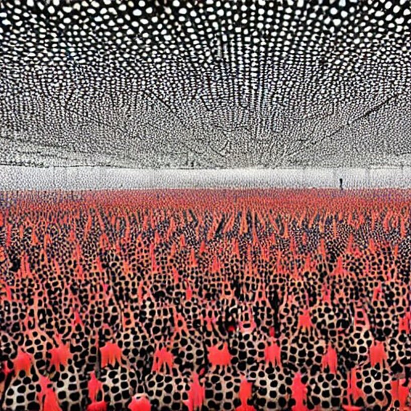 Yayoi Kusama: factory farming