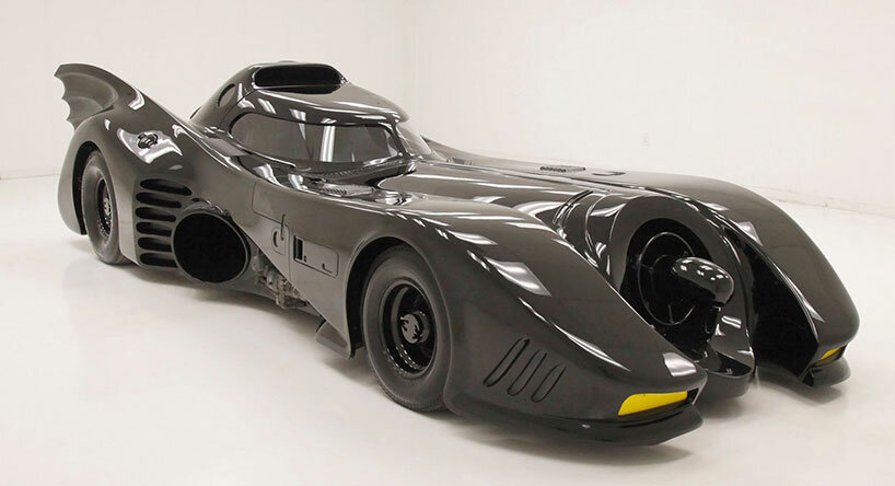 take on the streets with the original batmobile from the 90s 
