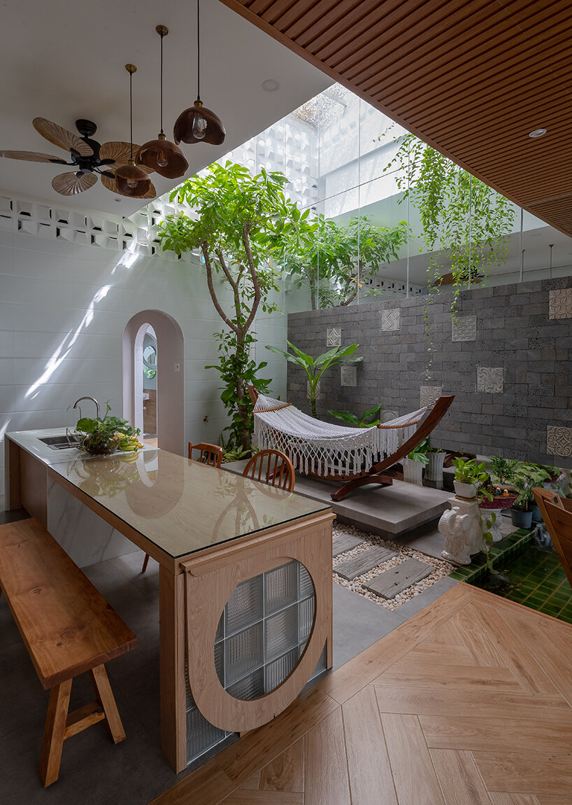 glassbrick 'coco house' in vietnam evokes otherworldly nostalgia