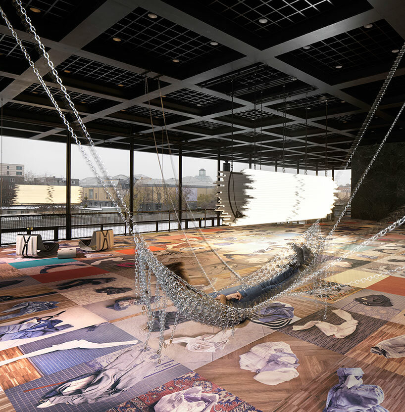 monica bonvicini's 'I do you' reflects on the traditionally male-dominated power of architecture