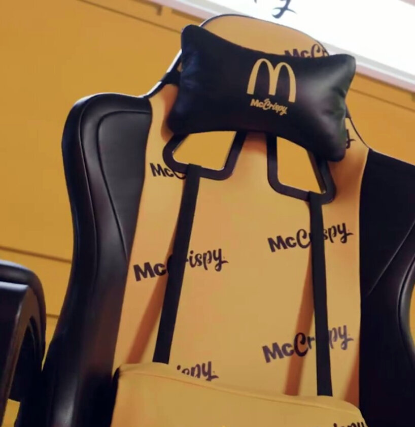 mcdonald’s mccrispy gaming chair