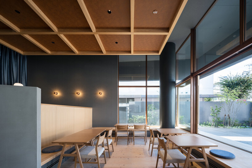 clad in japanese wood, naruse inokuma's hotel recreates the experience of climbing a mountain
