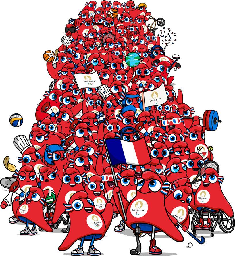 The Phryges: caps of the French Revolution turn mascots of Paris 2024