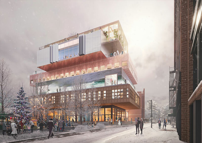 designs for the Portland Museum of Art's expansion