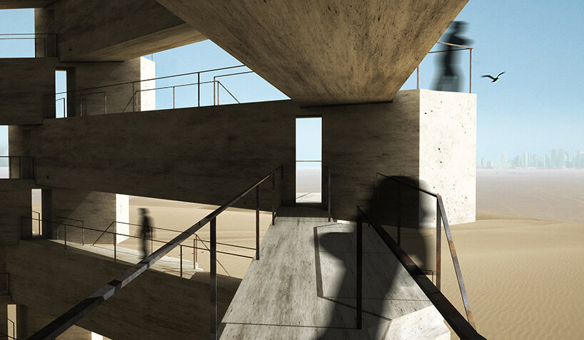 the project has a multitude of possible routes accessing the modules