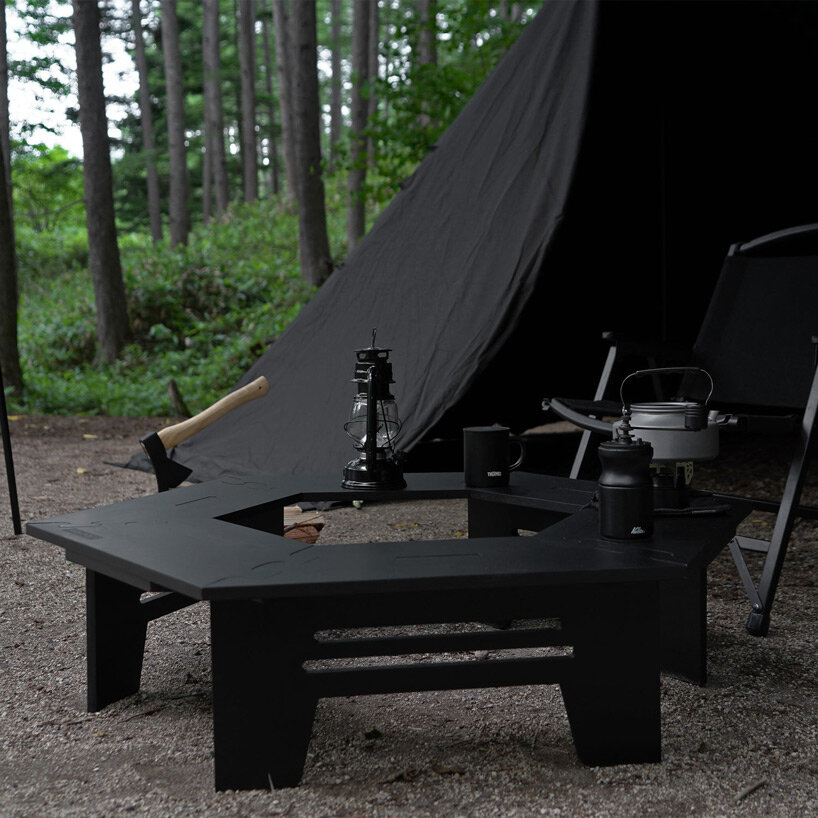 blackishgear's all-black camping equipment makes your campsite as