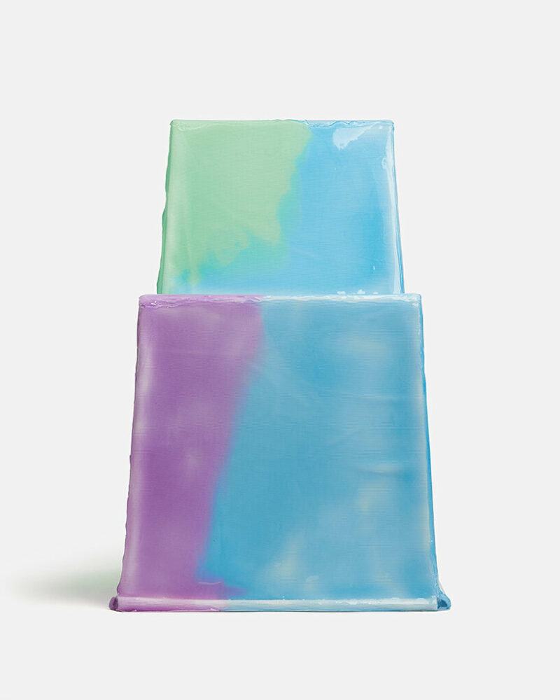 bottega veneta and gaetano pesce exhibit colored ‘come stai?’ chairs in miami