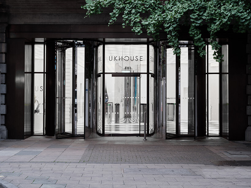 christ & gantenbein unveils dynamic techno-baroque lobby for mixed-use 'UK house' in london 