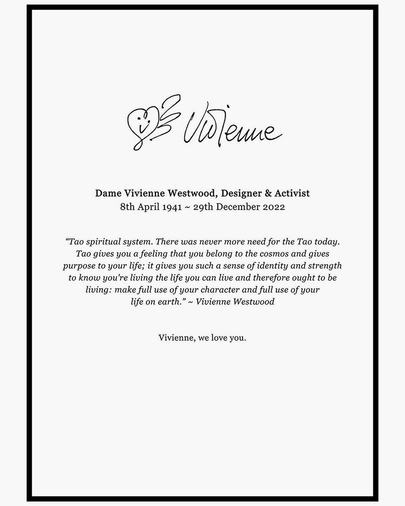 vivienne westwood, queen of british fashion, passes away aged 81 - 2