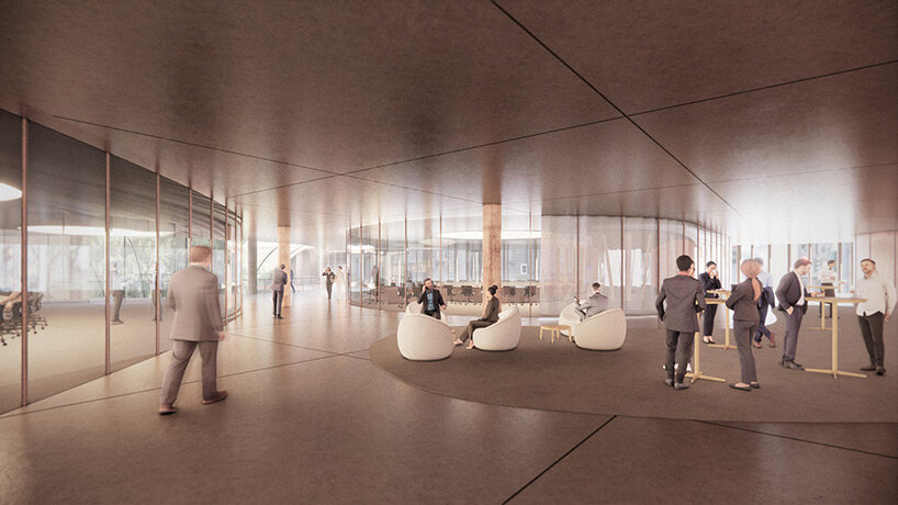 elemental & nissen wentzlaff propose tower with forest-like facade for new BIS headquarters