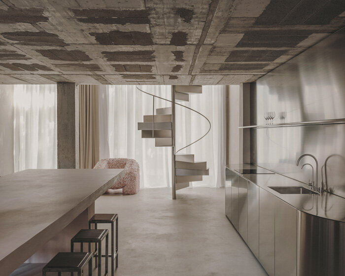 isern serra designs andres reisinger's studio as a creative oasis in barcelona