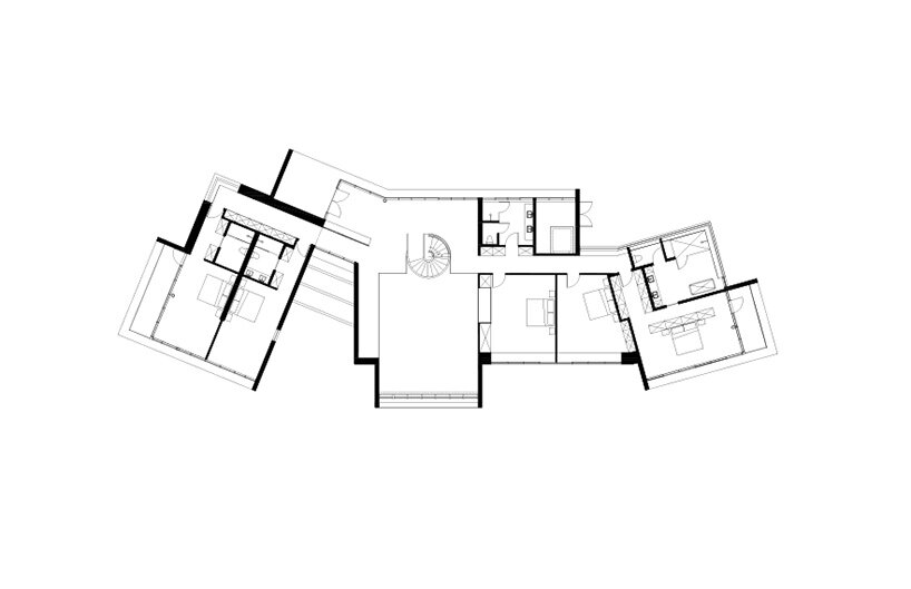 second level floor plan