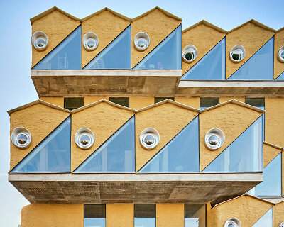 andrés jaque designs private school in madrid as a stacked and complex 'multiverse'