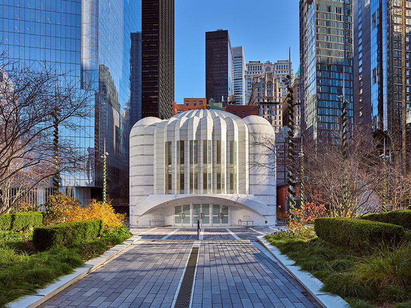 redesigned by santiago calatrava, greek orthodox church destroyed in 9/11 reopens to public