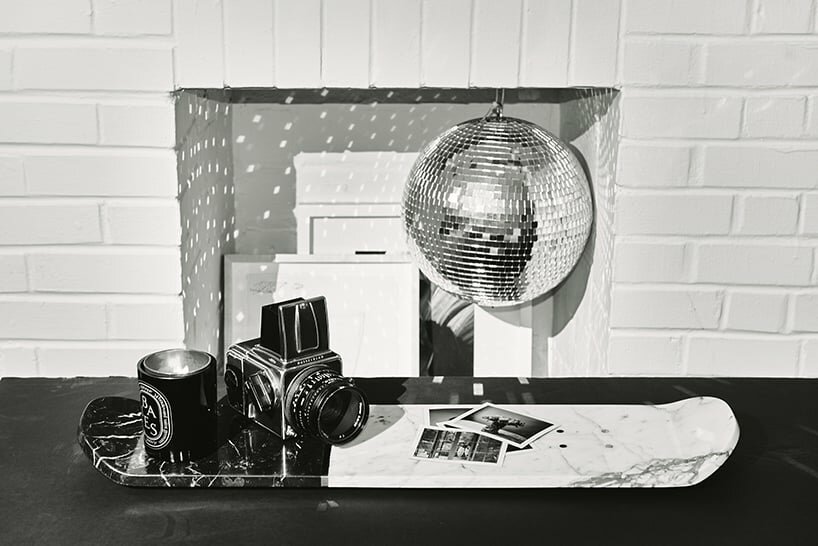 (skate)board: transforming an urban icon into a contemporary marble centerpiece