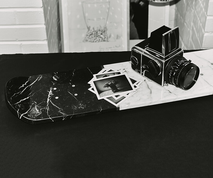 (skate)board: transforming an urban icon into a contemporary marble centerpiece