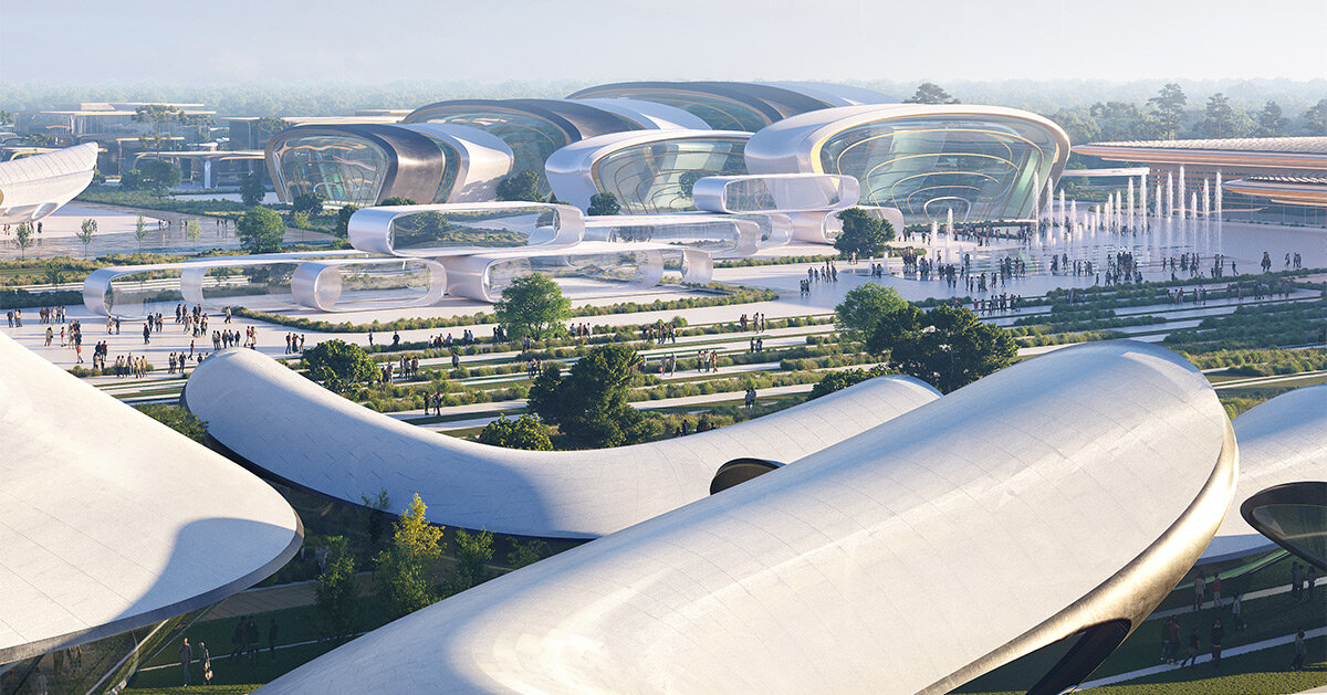 AOR◆ZAHALAN/ZAHALAN ex.DAVID FOSTER参加 zaha hadid unveils masterplan of dismantlable pavilions for ODESA