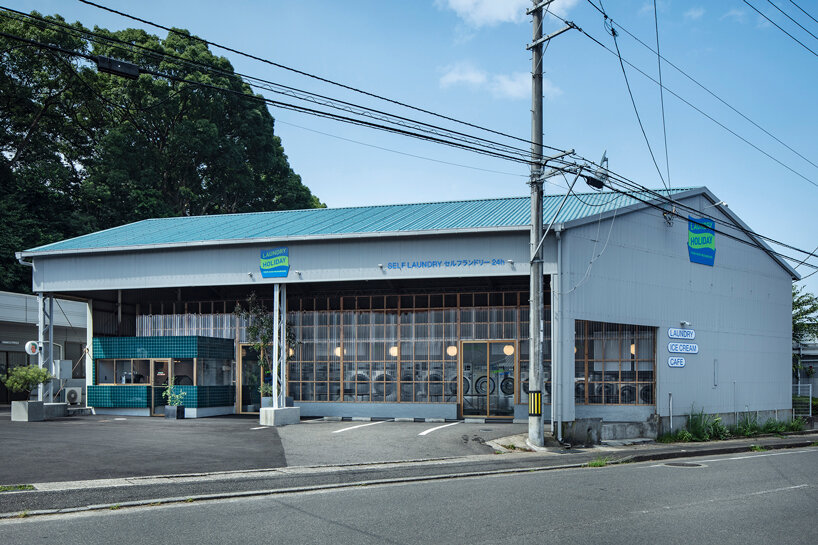 laundromat meets japanese ice cream shop in suppose design office's hybrid concept