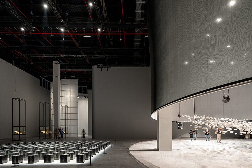 OMA designs exhibition spaces for islamic arts biennale in jeddah, saudi arabia