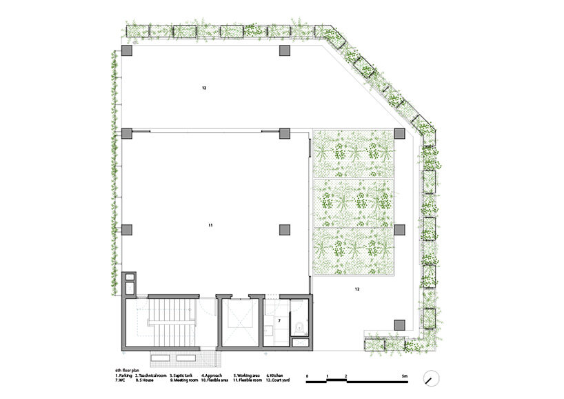 sixth floor plan
