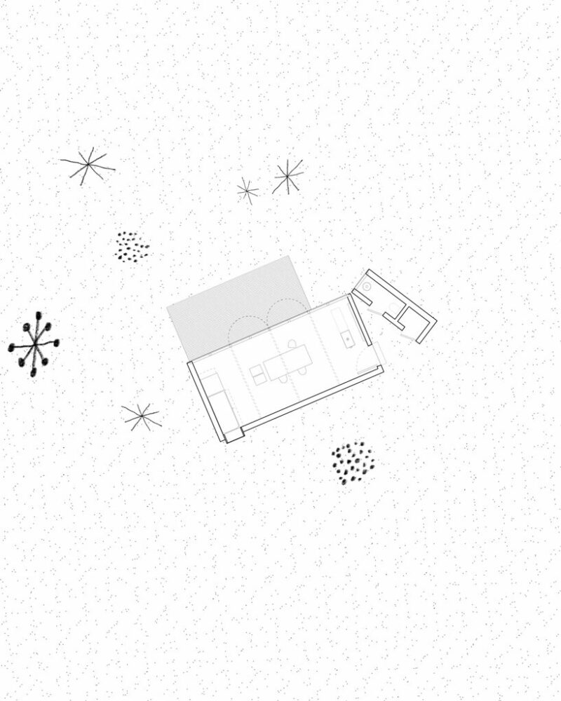 DUB arquitectura tops its ‘atelier-A’ with an undulating roof of translucent fabric