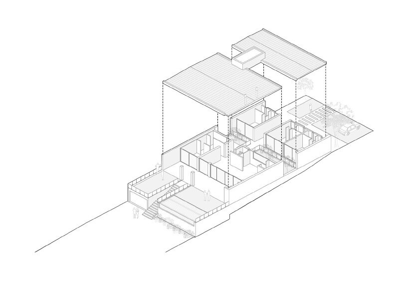 a house of stone dubbed ‘casa piedra’ shows warm interiors in argentina