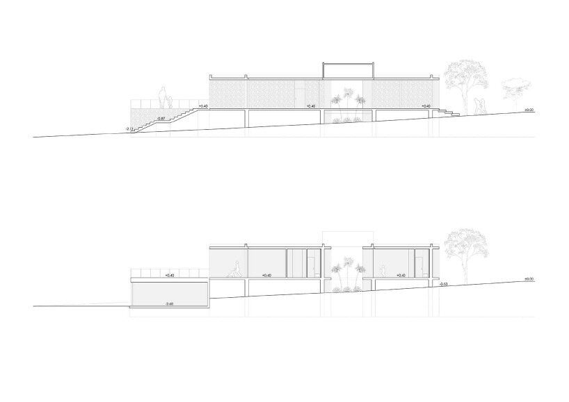 a house of stone dubbed ‘casa piedra’ shows warm interiors in argentina