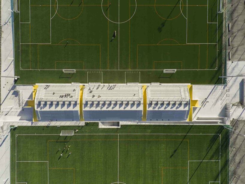 summary completes vibrant grandstand football training complex in aveiro, portugal