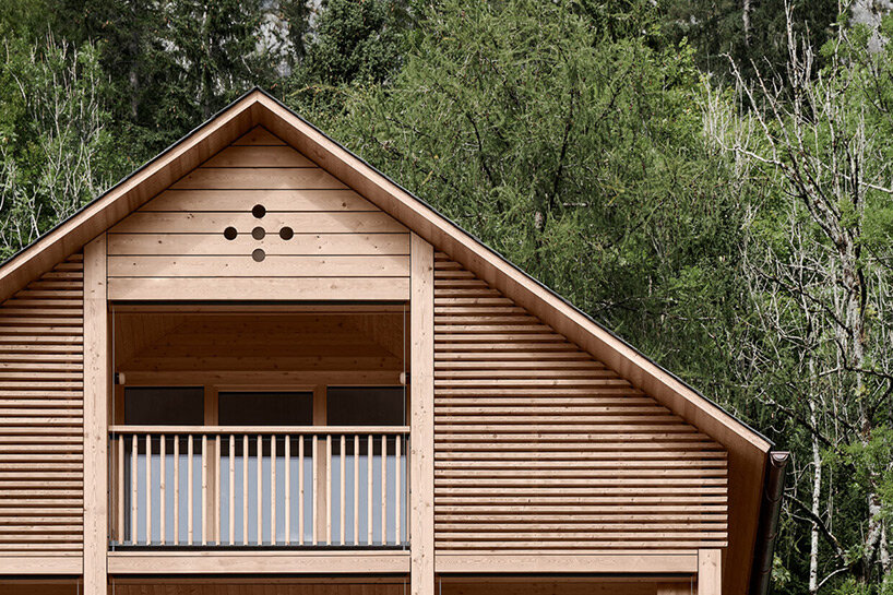 innauer matt perches secluded timber house along mountainous landscape in austria